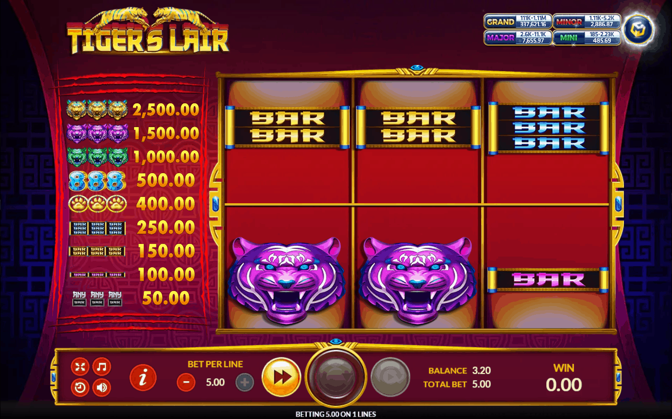 Tigers Lair 2 web 2 PG STAR 777 .com เว็บตรง สล็อต PG อันดับ 1 ฝากถอนออโต้ มั่นคง ปลอดภัย